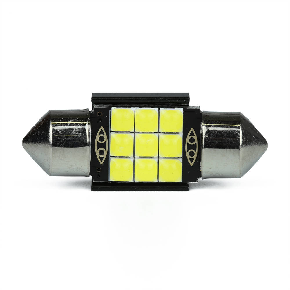 C5W 31/36mm 9 LED SMD 3030 3D Auto Glühbirne | KFZ Beleuchtung