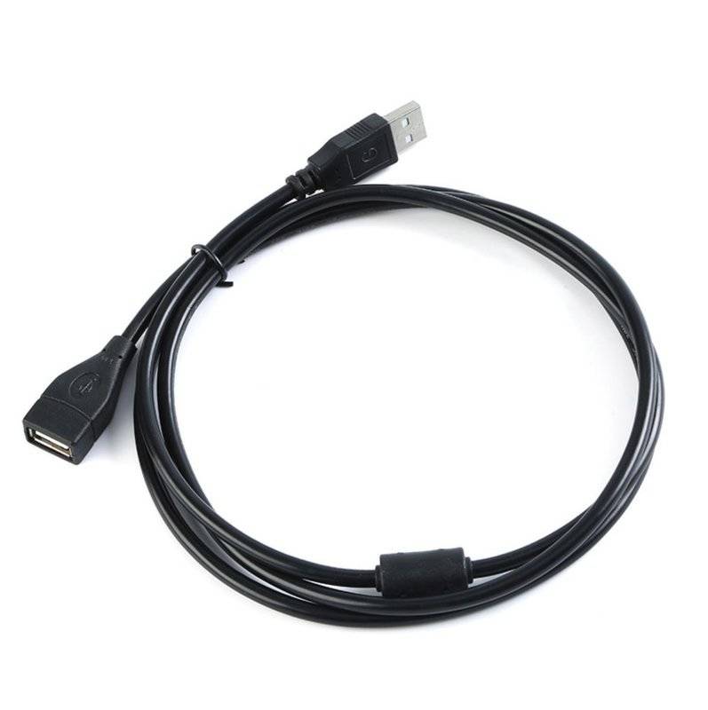 UE3.0-2M-Negro, Cable de extensión USB 3.0, enchufes macho + hembra, 2  metros